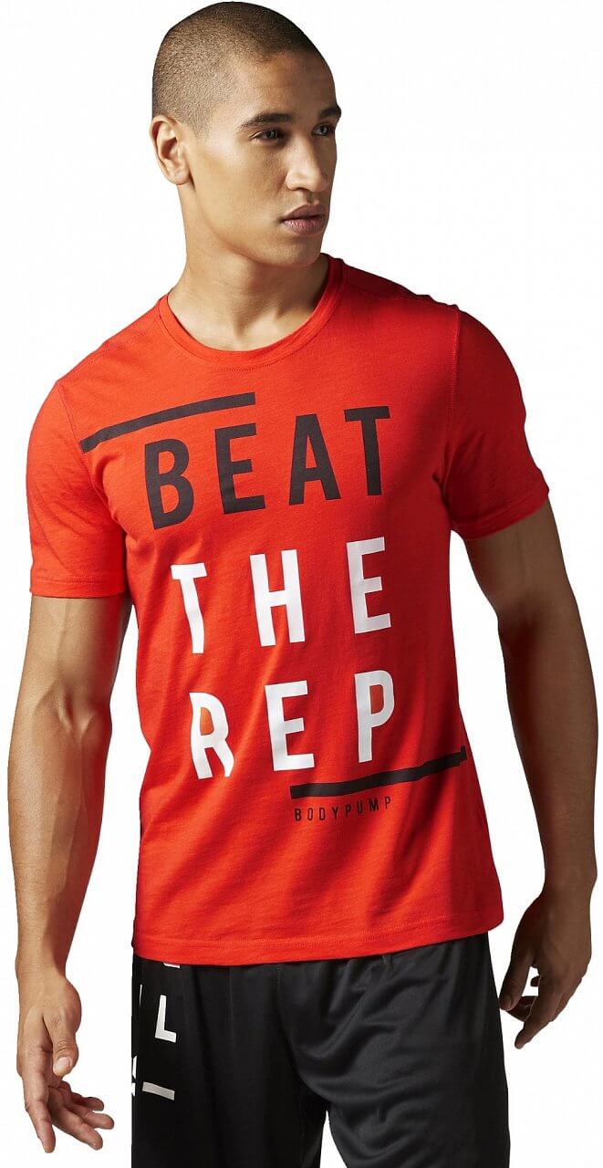 Pánské sportovní tričko Reebok Les Mills Bodypump Tee