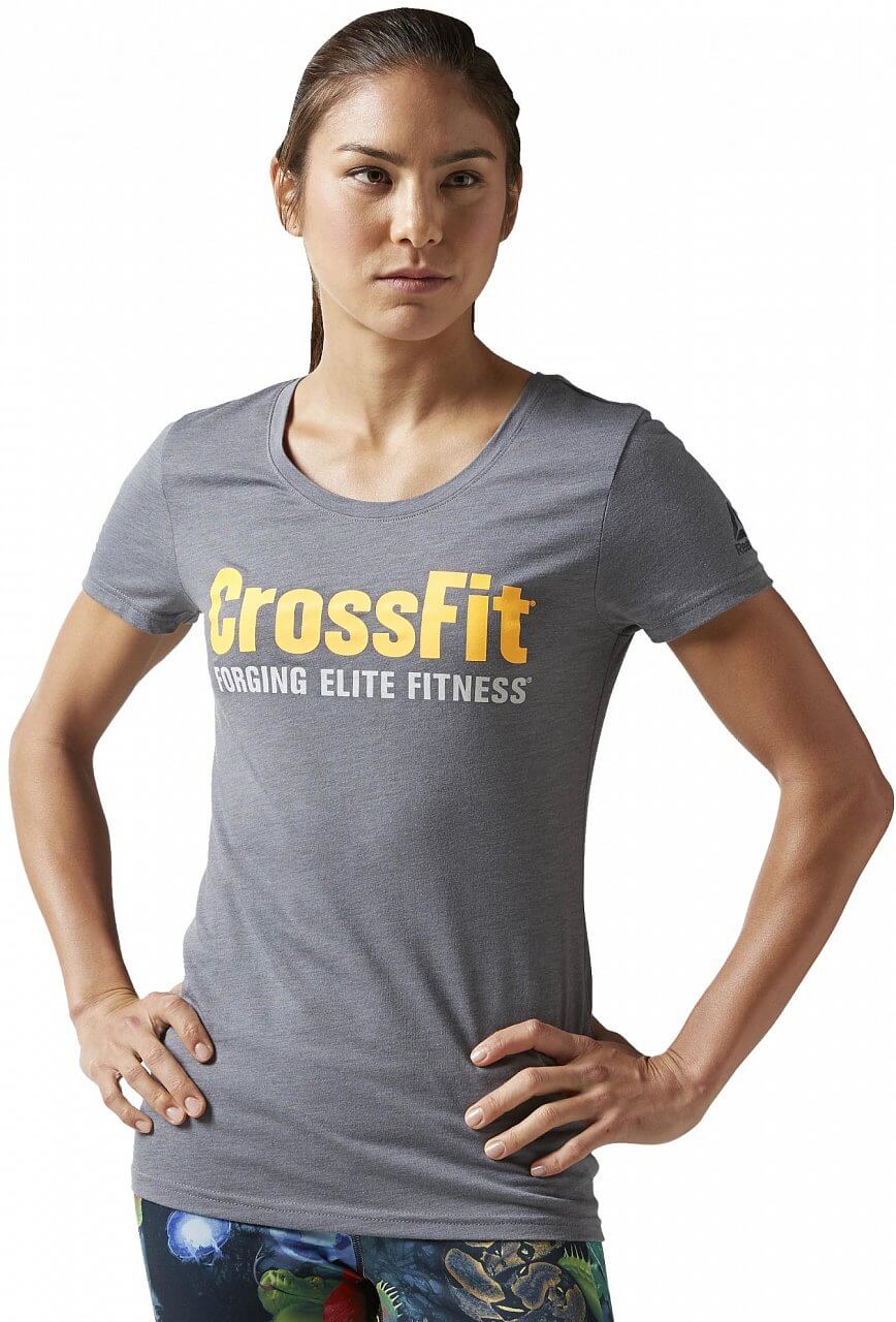 Dámské sportovní tričko Reebok CrossFit Graphic SS Tee Forging Elite Fitness