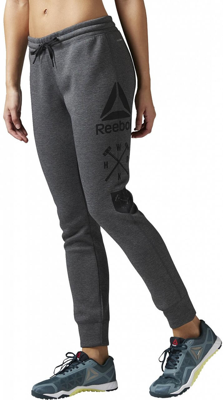 Dámské sportovní kalhoty Reebok Quik Cotton Graphic Pant