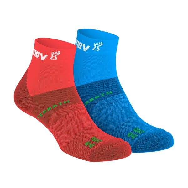 Ponožky Inov-8 ALL TERRAIN SOCK mid red/blue Default