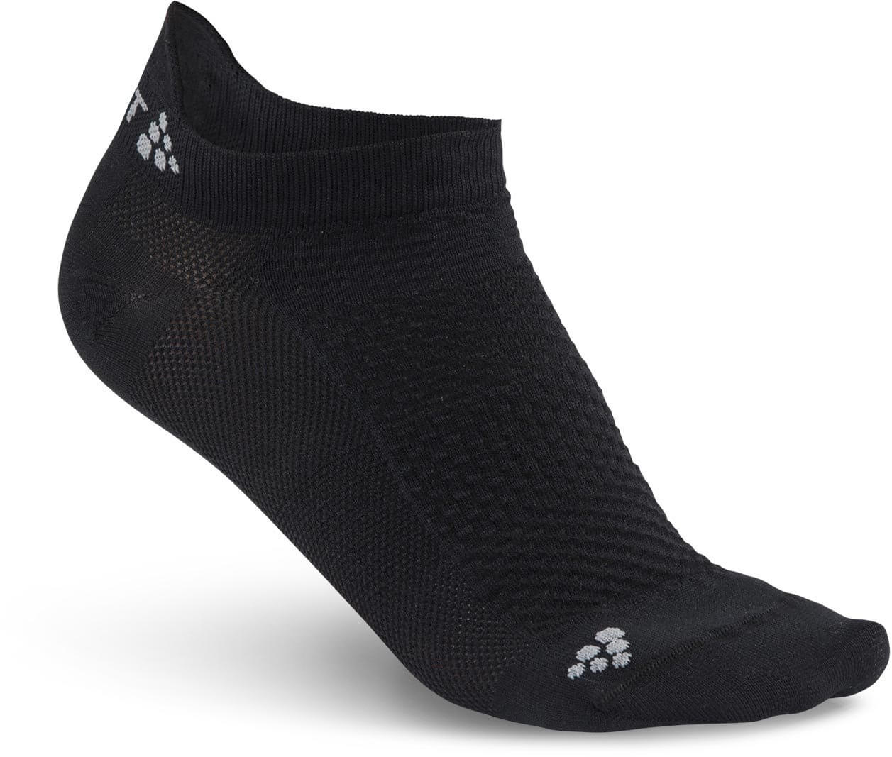 Ponožky Craft Ponožky Shaftless 2-pack čierna