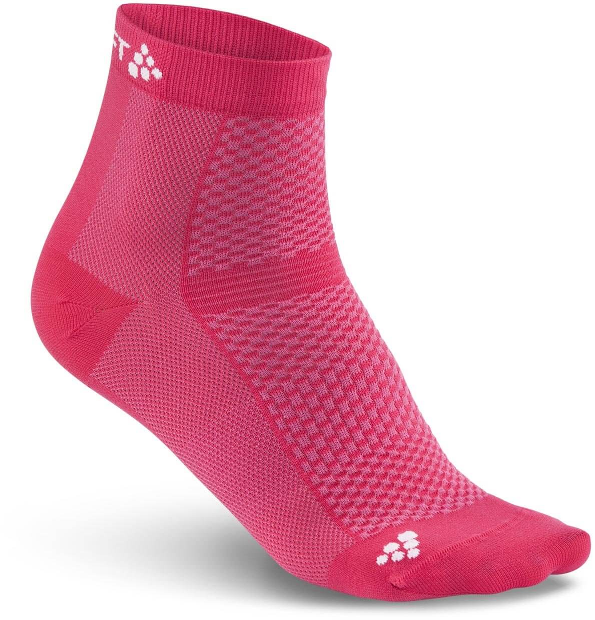 Ponožky Craft Ponožky Cool Mid 2-pack růžová