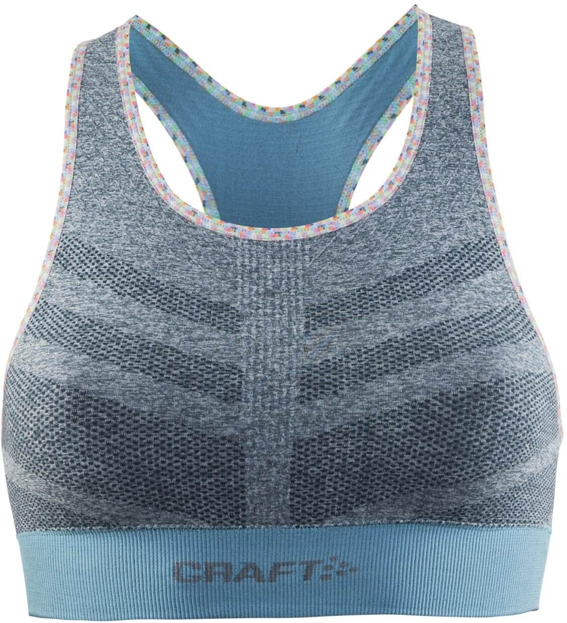 Spodní prádlo Craft W Podprsenka Comfort Mid Impact šedá