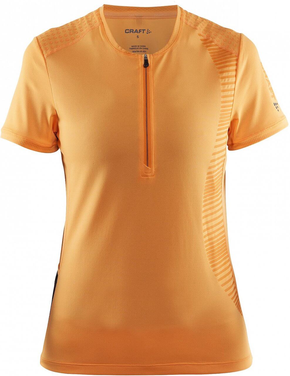 Dámské sportovní tričko Craft W Triko Grit krátký rukáv oranžová