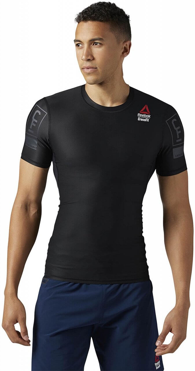 Pánske športové tričko Reebok CrossFit Compression Tee