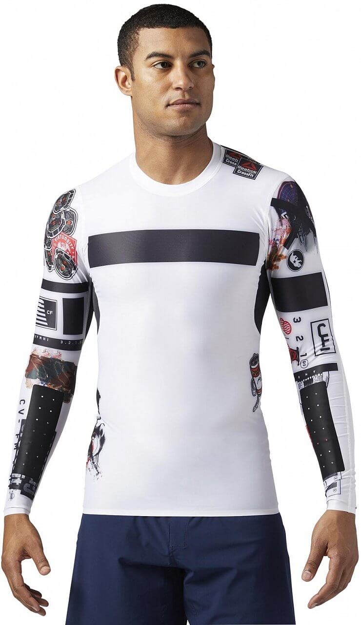 Pánské sportovní tričko Reebok CrossFit Compression Long Sleeve Tee