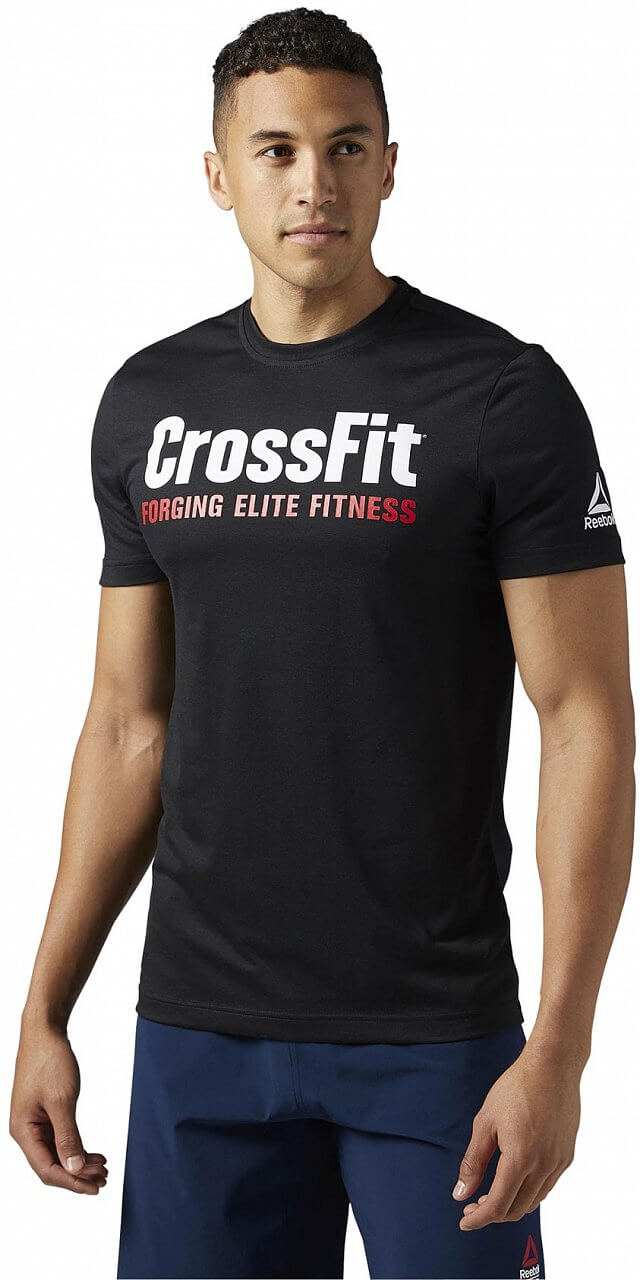 Pánske športové tričko Reebok CrossFit Forging Elite Fitness Tee