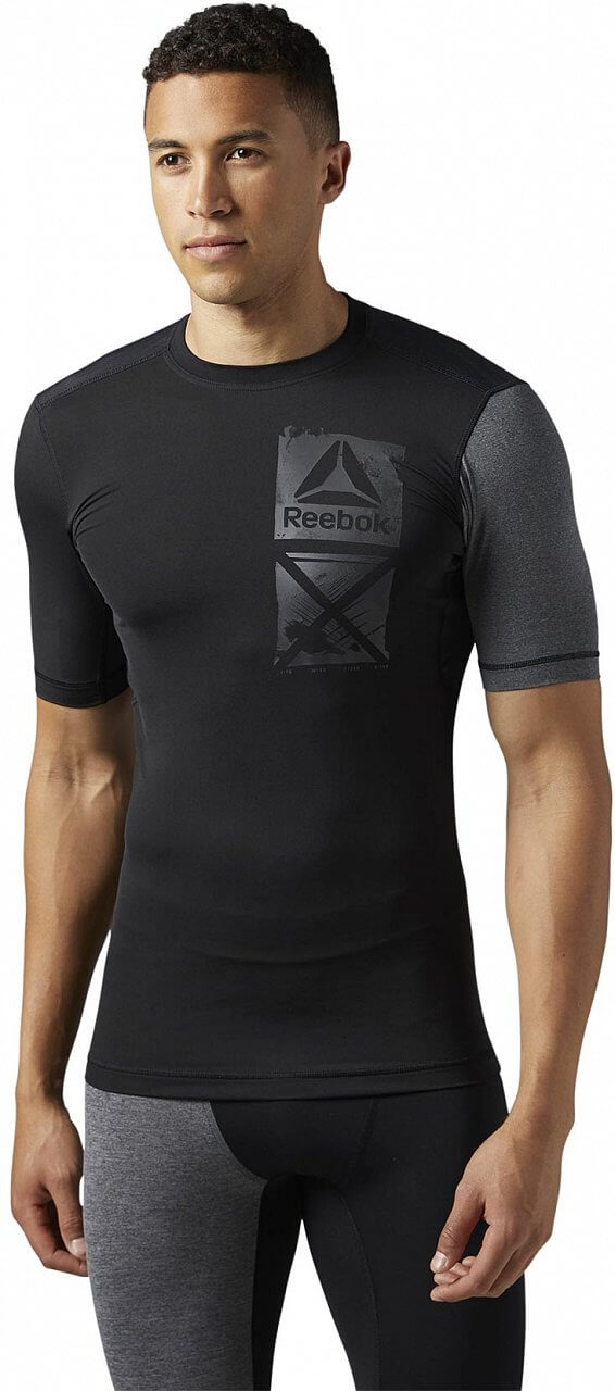 Pánske športové tričko Reebok Activchill Graphic Compression Tee