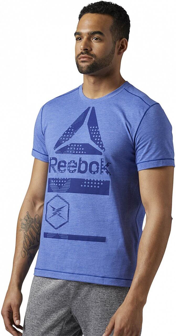Pánské sportovní tričko Reebok SpeedWick Blend Graphic Tee