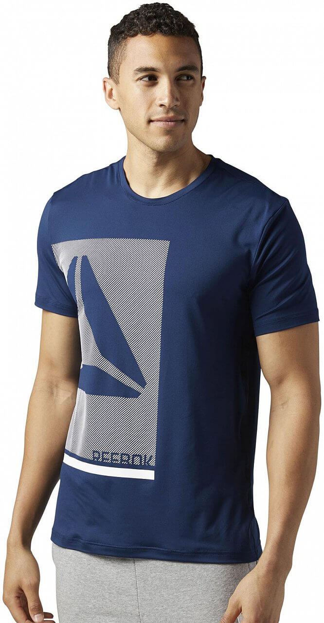Pánské sportovní tričko Reebok Workout Ready Premium Graphic Tech Top