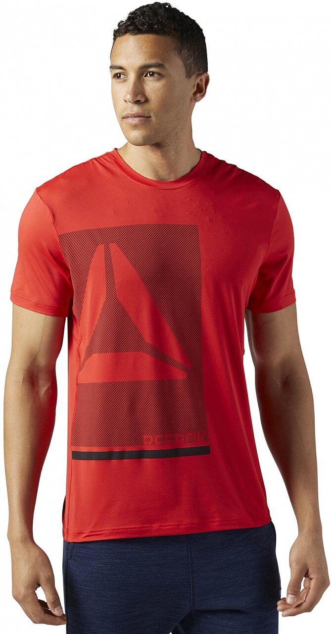 Pánské sportovní tričko Reebok Workout Ready Premium Graphic Tech Top