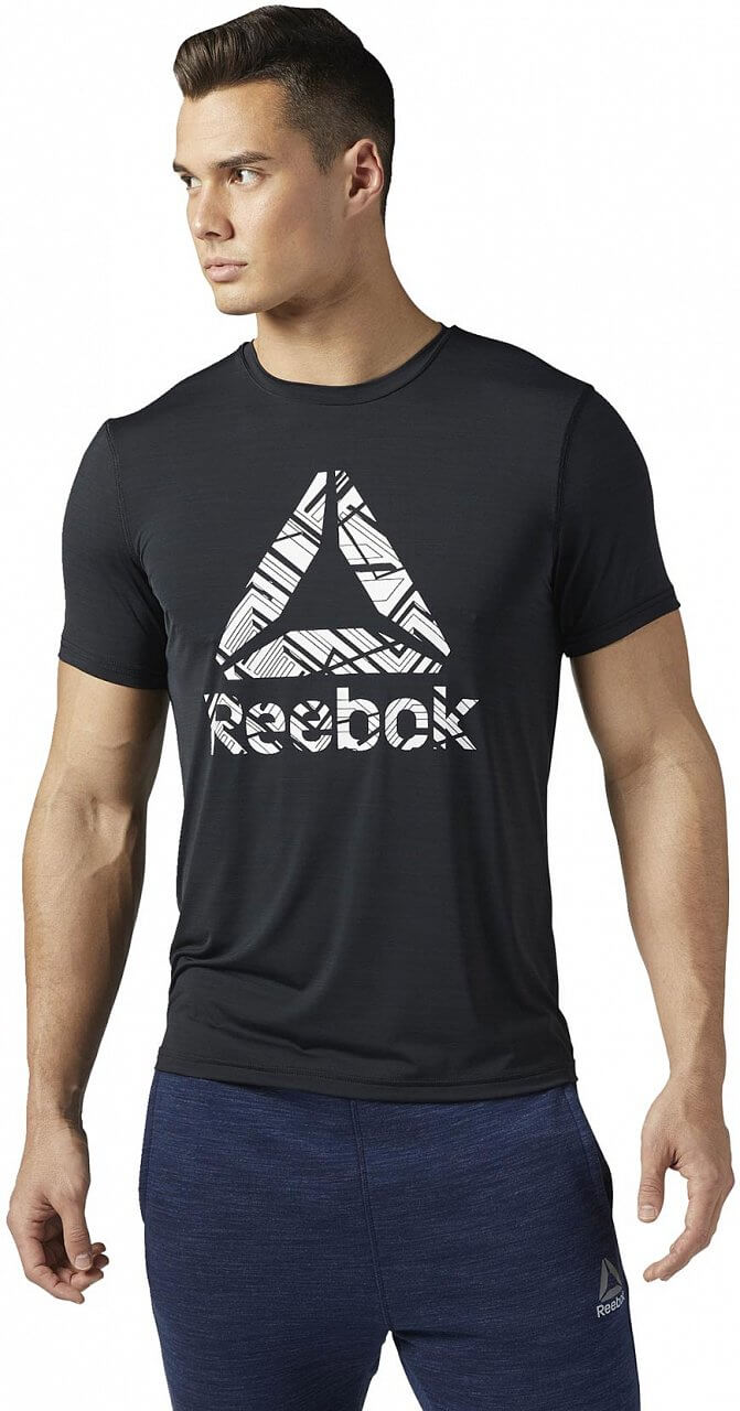 Pánské sportovní tričko Reebok Workout Ready Activchill Graphic SS Top