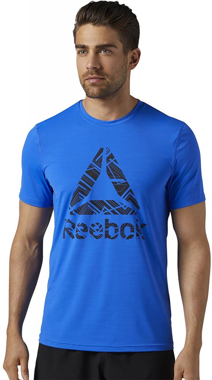 Pánské sportovní tričko Reebok Workout Ready Activchill Graphic SS Top