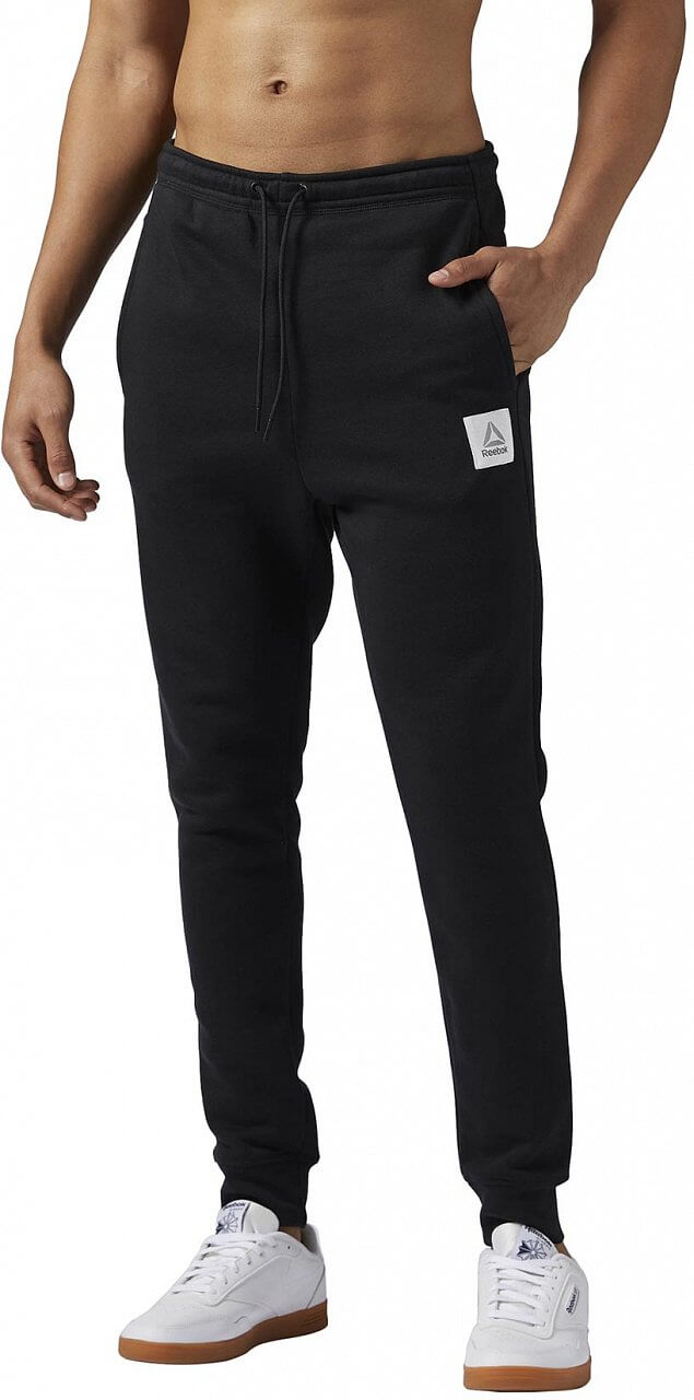 Pánské sportovní kalhoty Reebok Cotton Series Graphic Pant