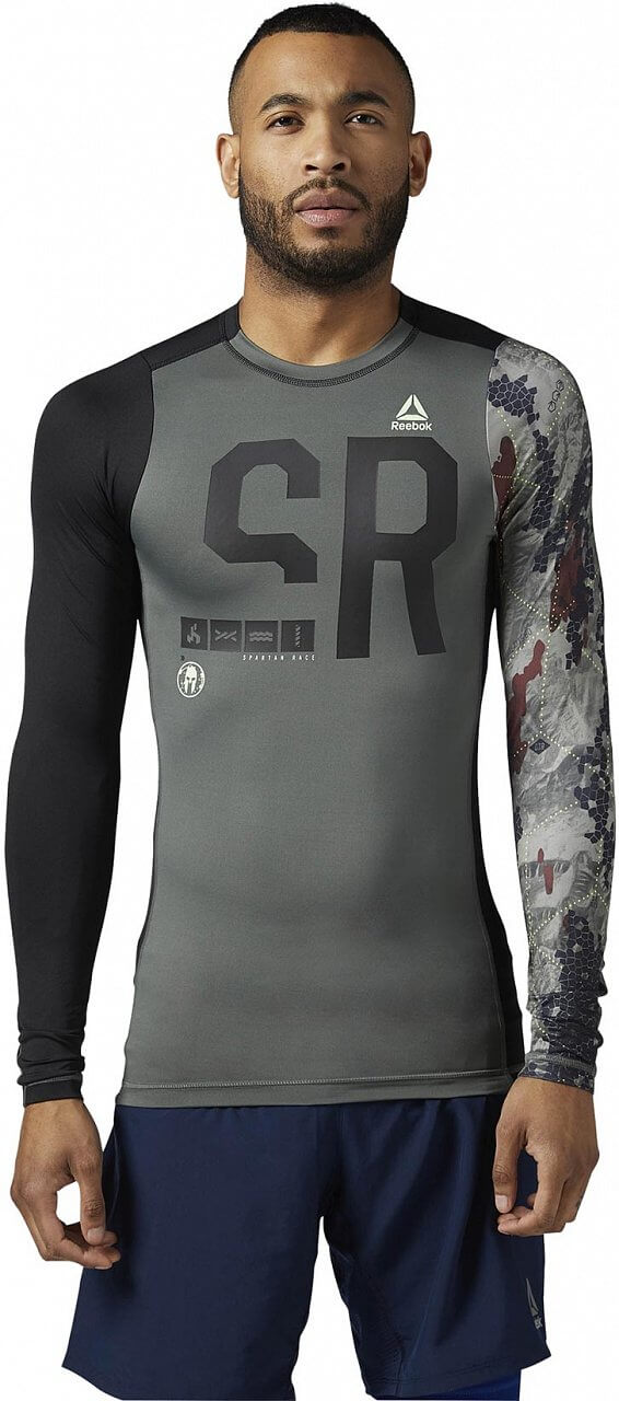 Pánské běžecké tričko Reebok Spartan Race Long Sleeve Compression