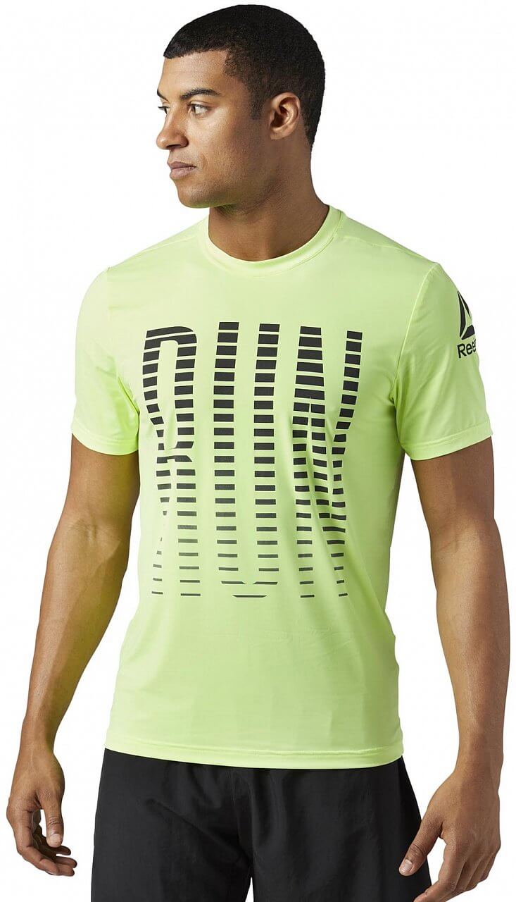 Pánské běžecké tričko Reebok Running Activchill Graphic Tee