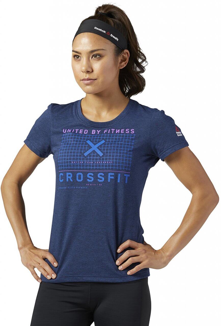 Dámské sportovní tričko Reebok CrossFit CrossFit Poly-Blend Tee