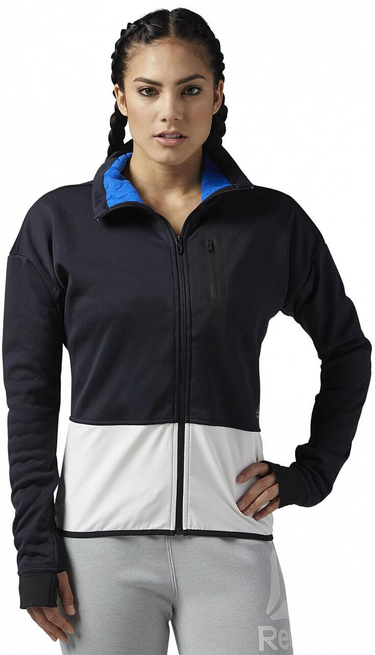 Dámská sportovní bunda Reebok HEXAwarm Full-Zip Track Jacket