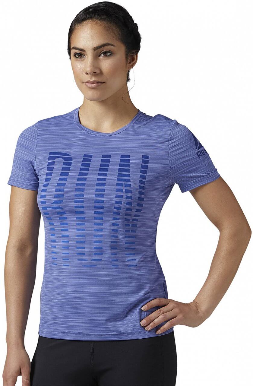 Dámské běžecké tričko Reebok Running Activchill Run Graphic Tee