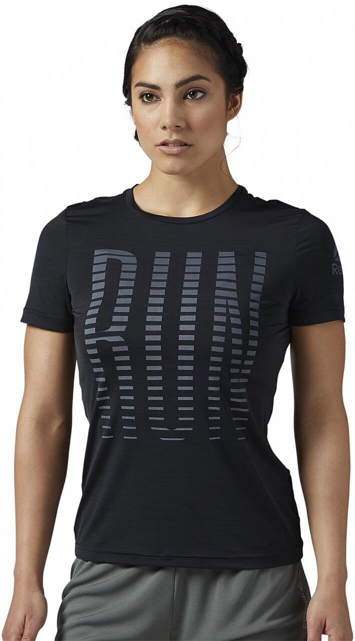 Dámske bežecké tričko Reebok Running Activchill Run Graphic Tee
