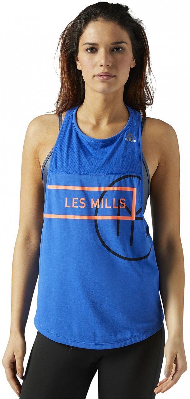 Dámské sportovní tílko Reebok Les Mills Quik Cotton Muscle Tank