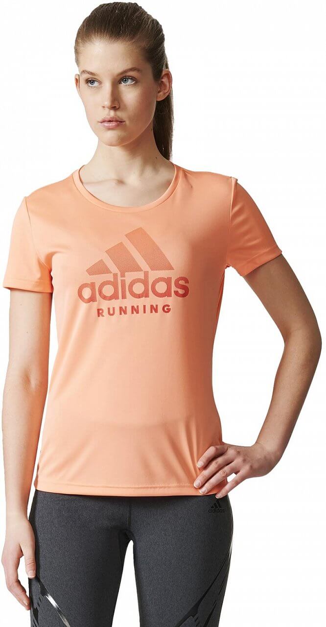 Dámské běžecké tričko adidas Category Logo w