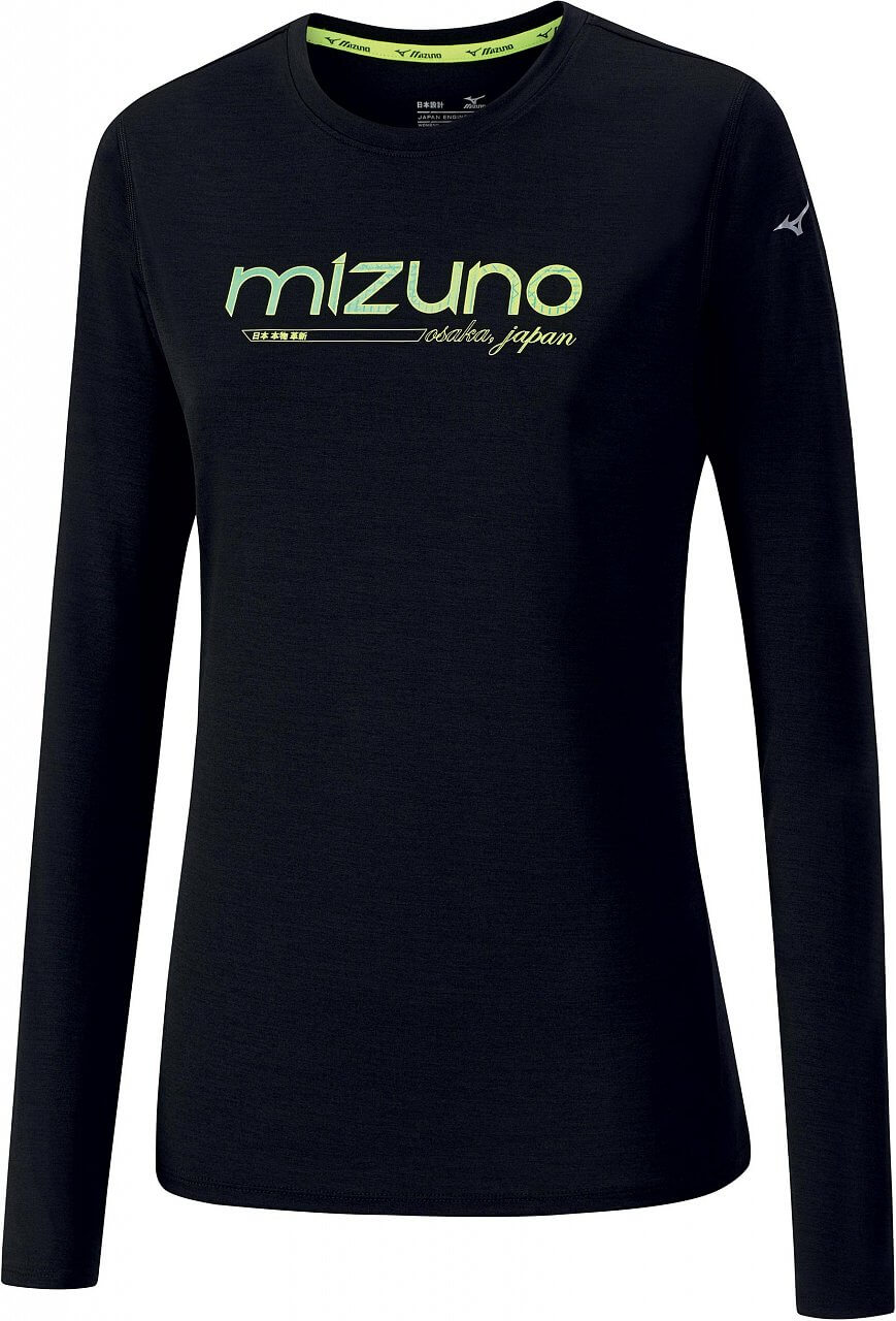 Dámské sportovní tričko Mizuno Impulse Core Graphic LS Tee