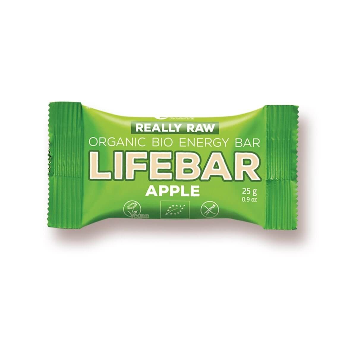 Tyčinky Lifefood, MINI Lifebar jablečná BIO RAW, 25 g
