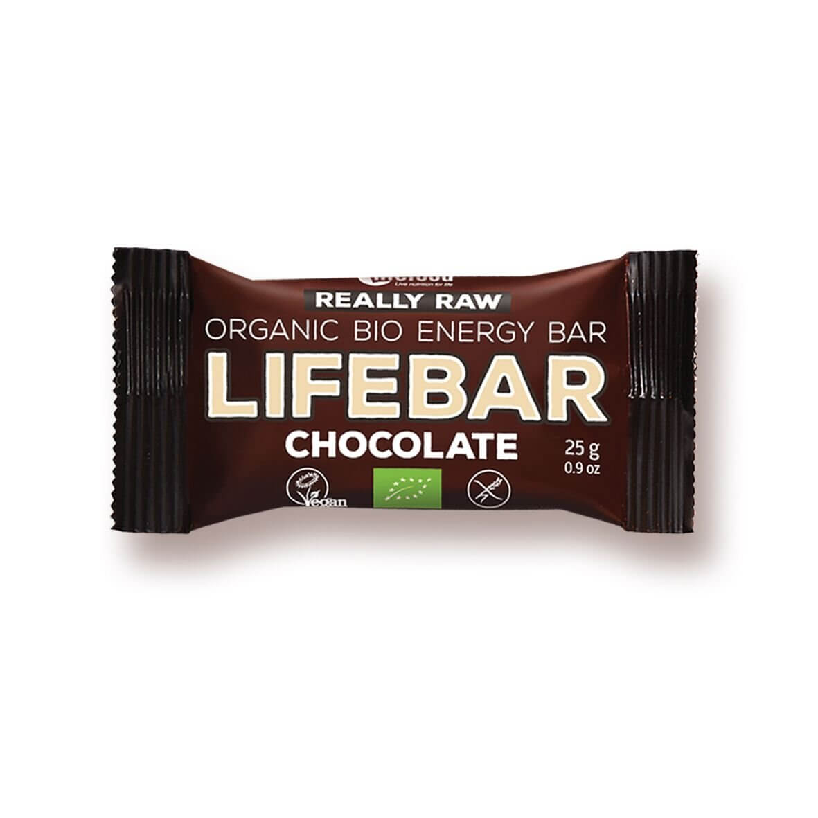 Tyčinky Lifefood, MINI Lifebar čokoládová BIO RAW, 25 g