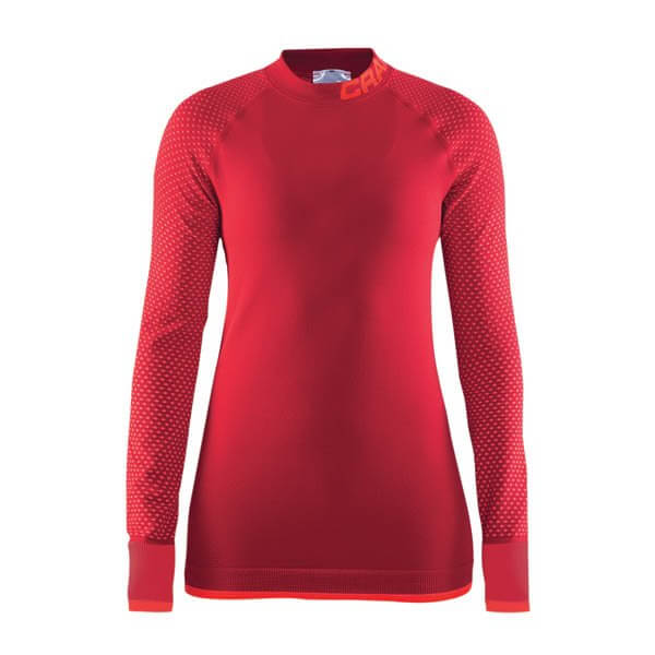 Dámské sportovní tričko Craft W Triko Warm Intensity červená