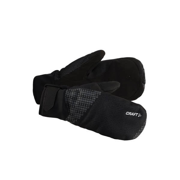 Unisex sportovní rukavice Craft Palčáky Vasa černá