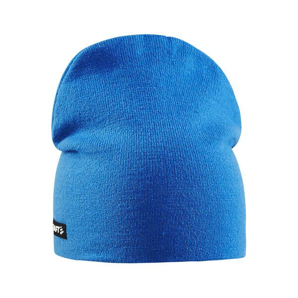 Unisex sportovní čepice Craft Čepice Solid Knit modrá