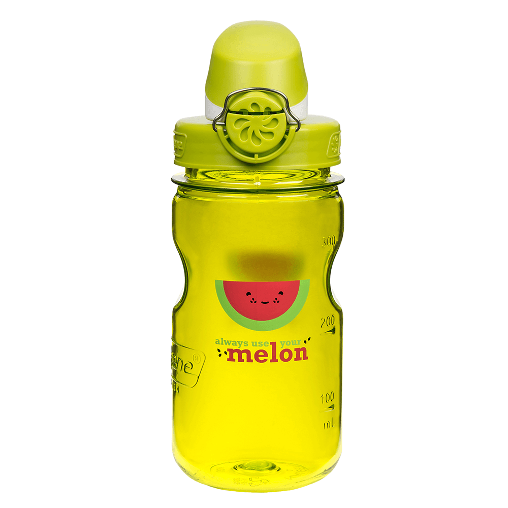 Detská fľaša na pitie Nalgene Clear Kids OTF Green Melon1263-0007