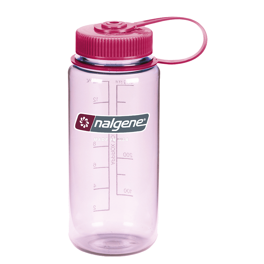 Lahve Nalgene Wide Mouth 500 ml (2178-2216) Clear Pink 2178-2216