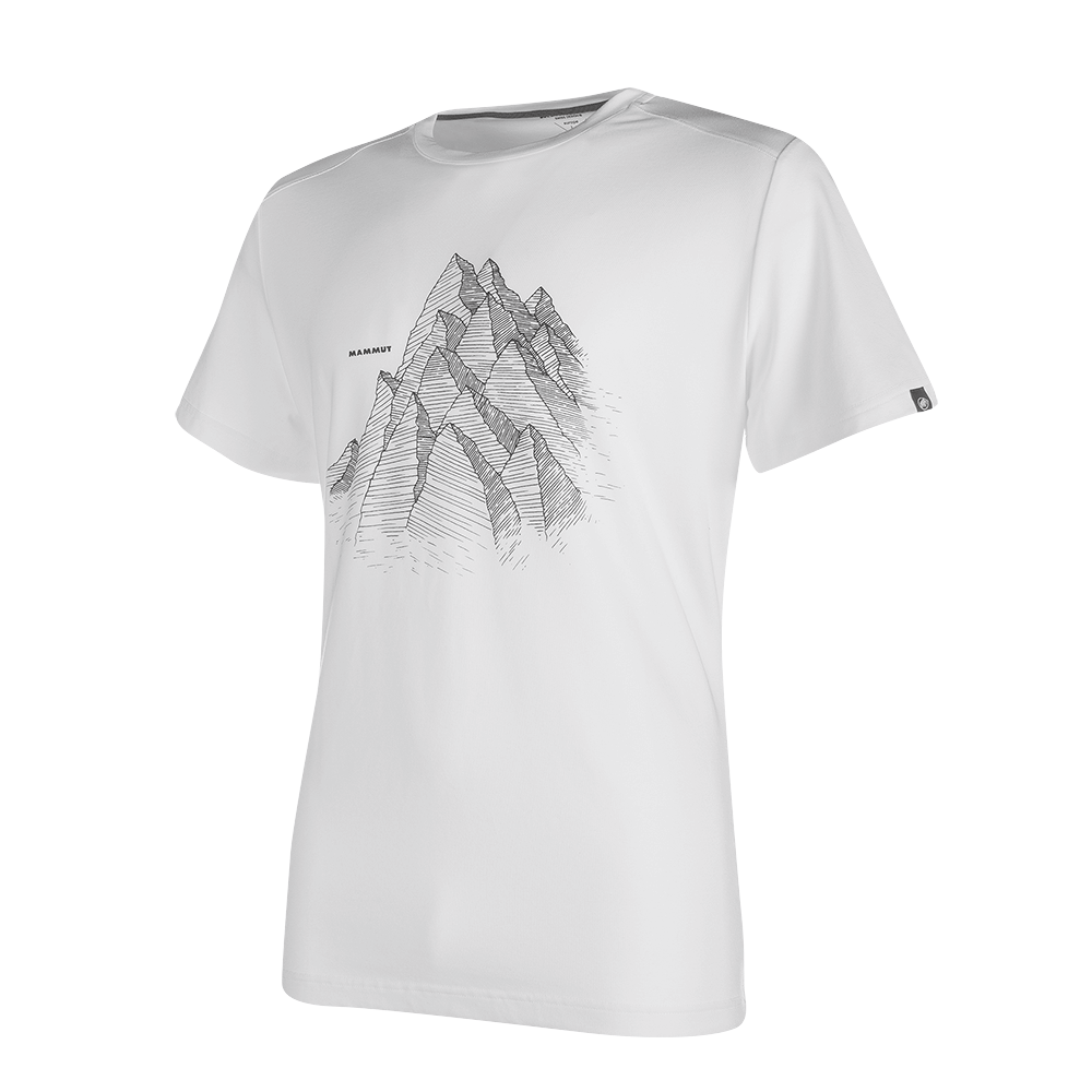 Trička Mammut Fedoz T-Shirt Men white 0243