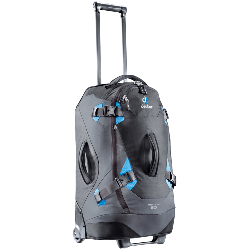 Cestovní taška na kolečkách Deuter Helion 60 Černá/modrá