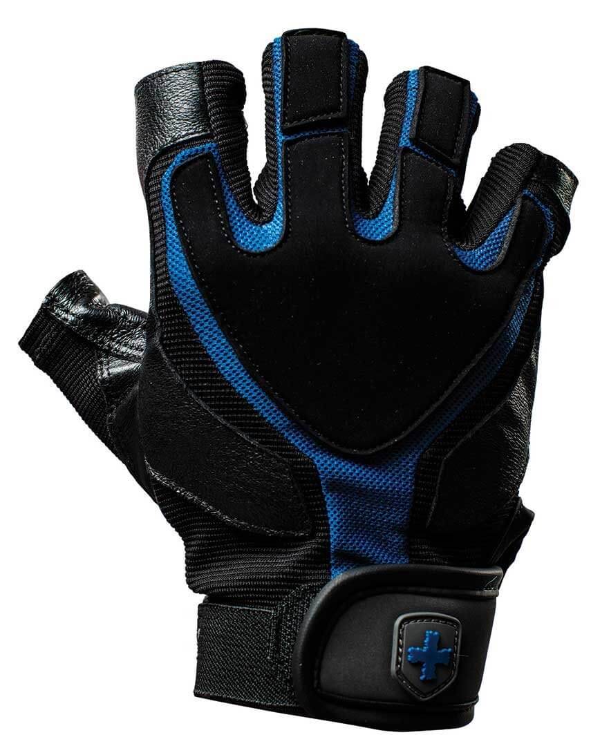 Fitness kesztyű Harbinger Fitness rukavice Training Grip 1260 černo-modré