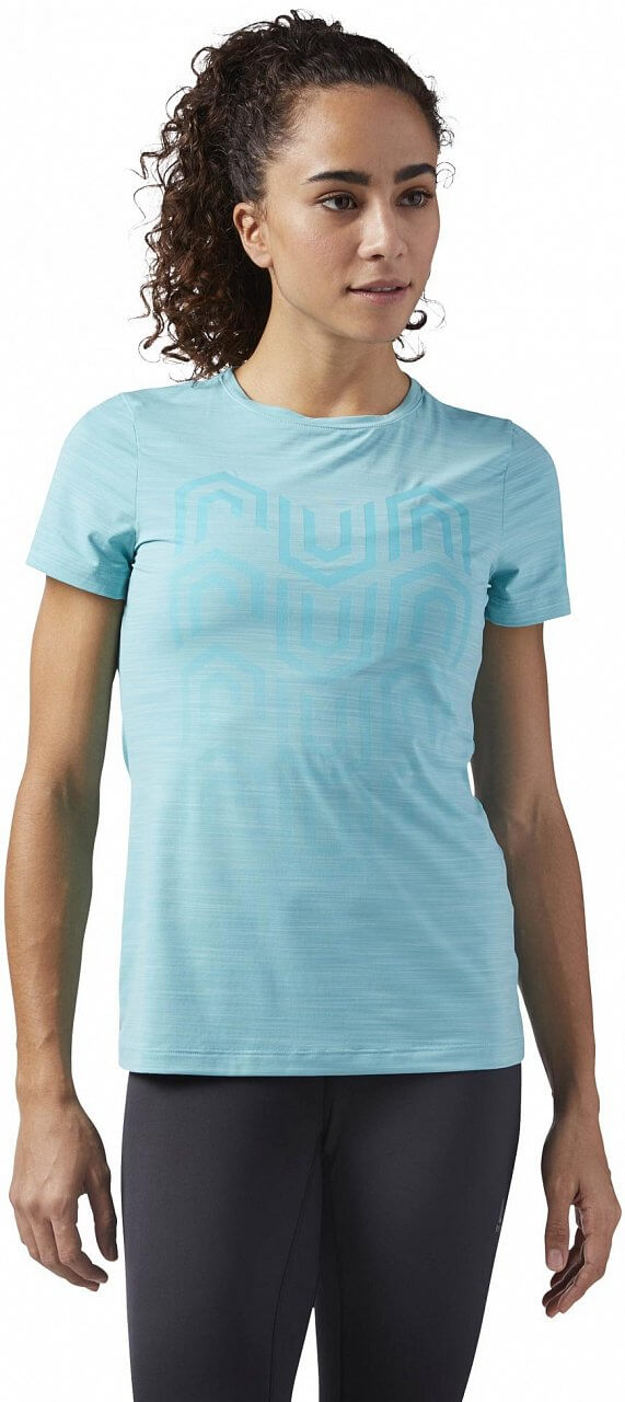 Dámske bežecké tričko Reebok Running ACTIVchill Graphic Tee