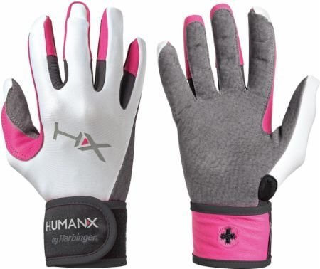 Rukavice Harbinger dámské rukavice na CrossFit s omotávkou X3 růžové