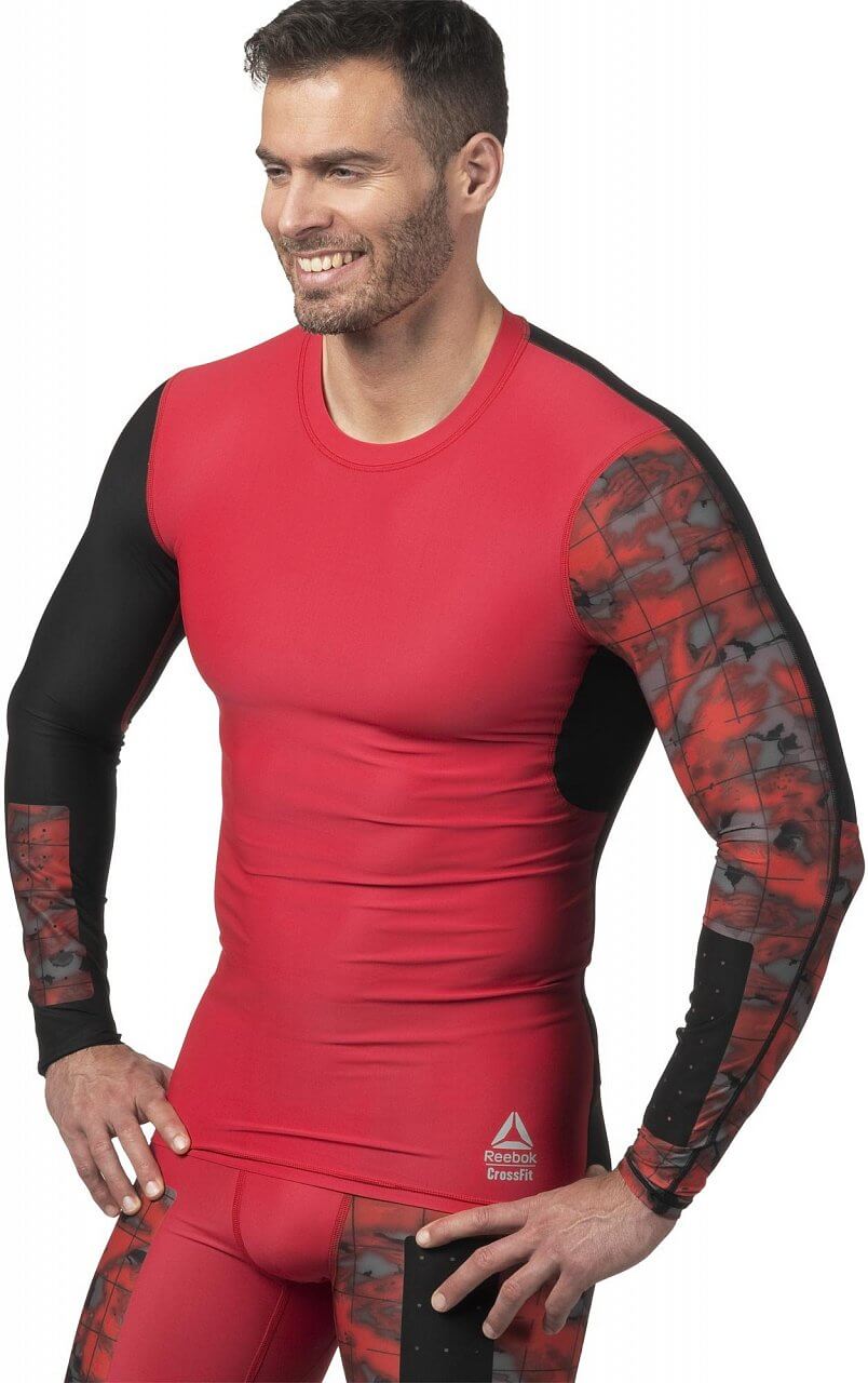 Pánské sportovní tričko Reebok Crossfit Compression Long Sleeve Tee