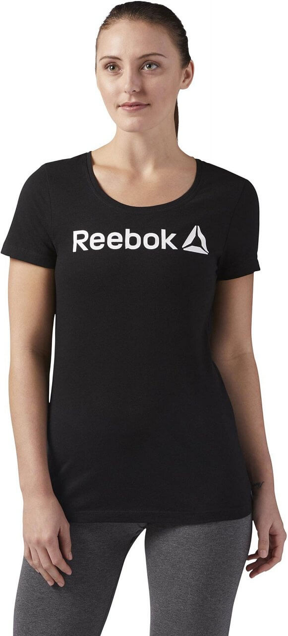 Dámske športové tričko Reebok Linear Read Scoop Tee