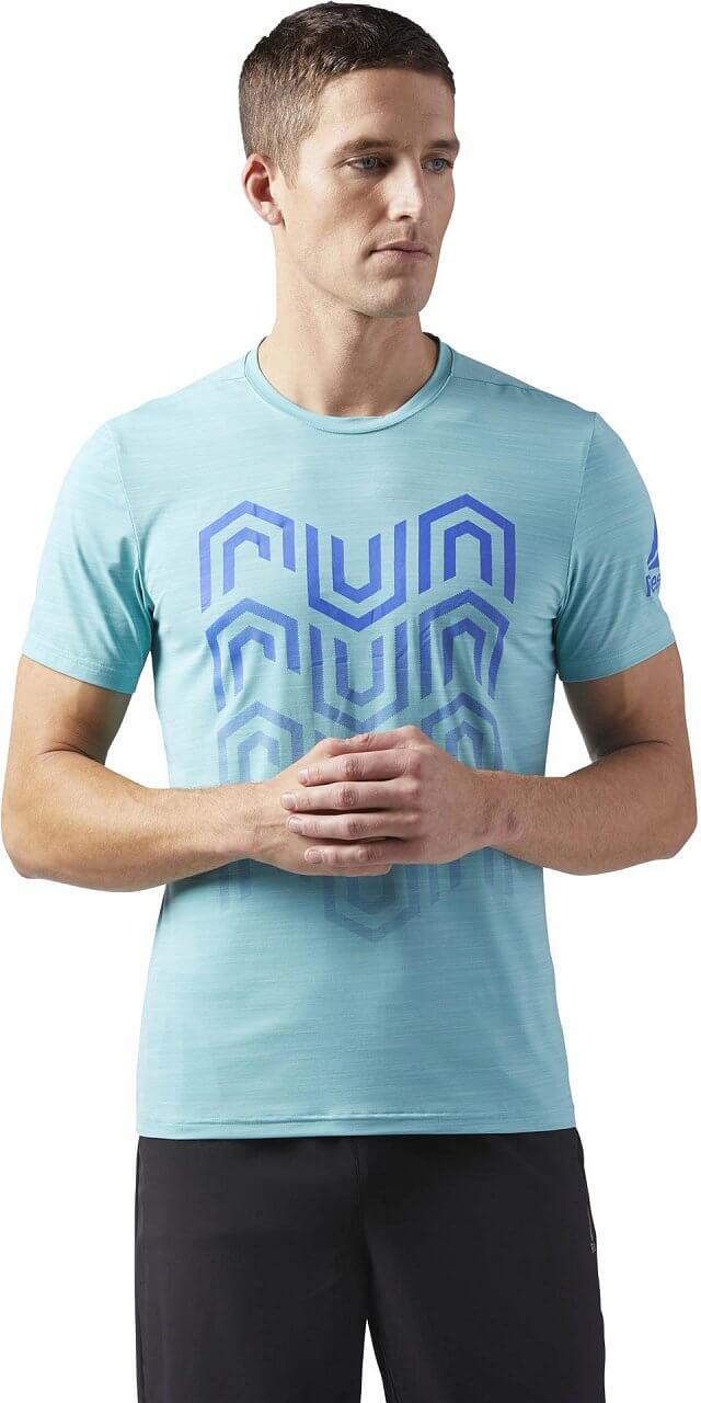 Pánské běžecké tričko Reebok Running  Activchill Graphic Tee