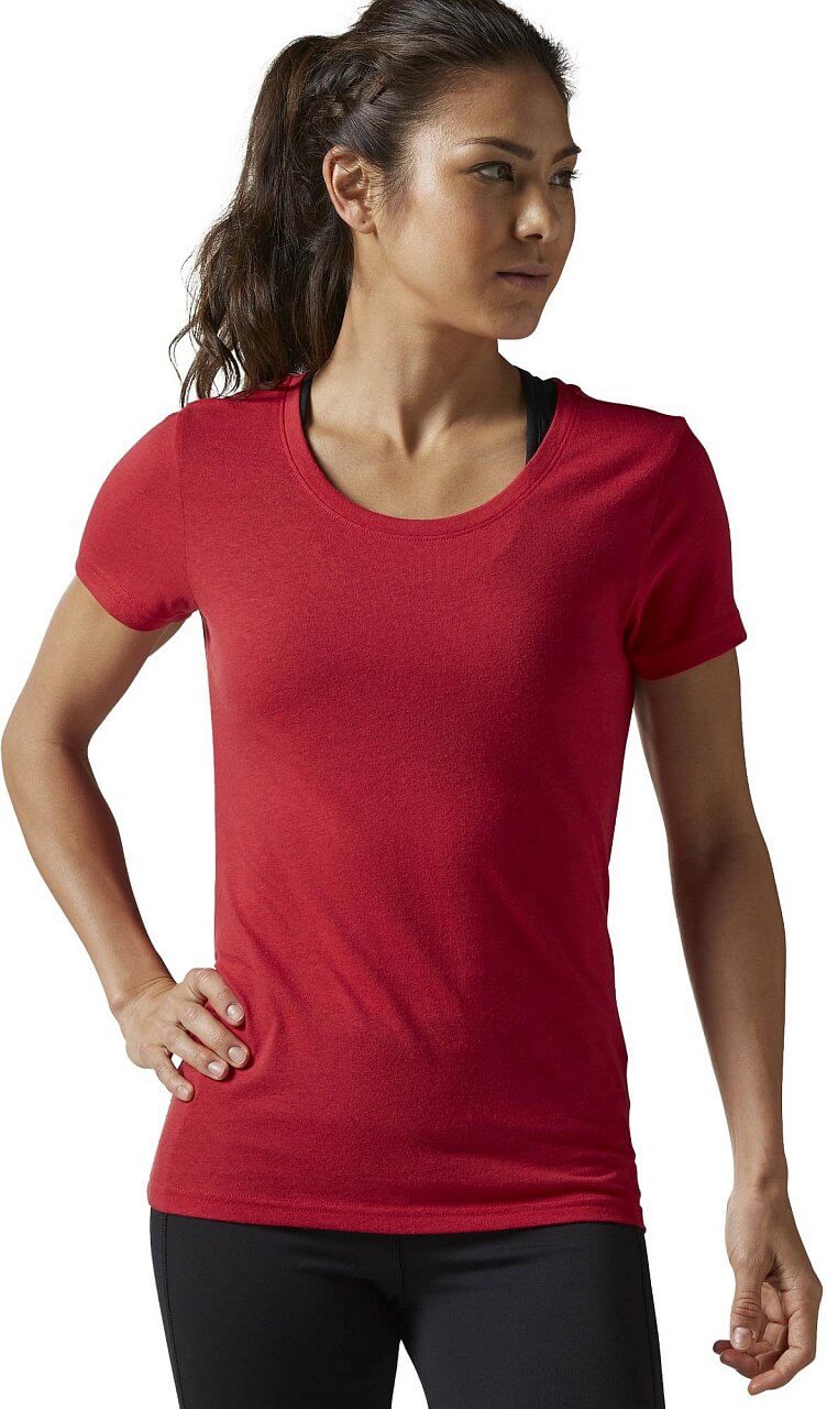 Dámské sportovní tričko Reebok Womens Global Blank Tee Blend