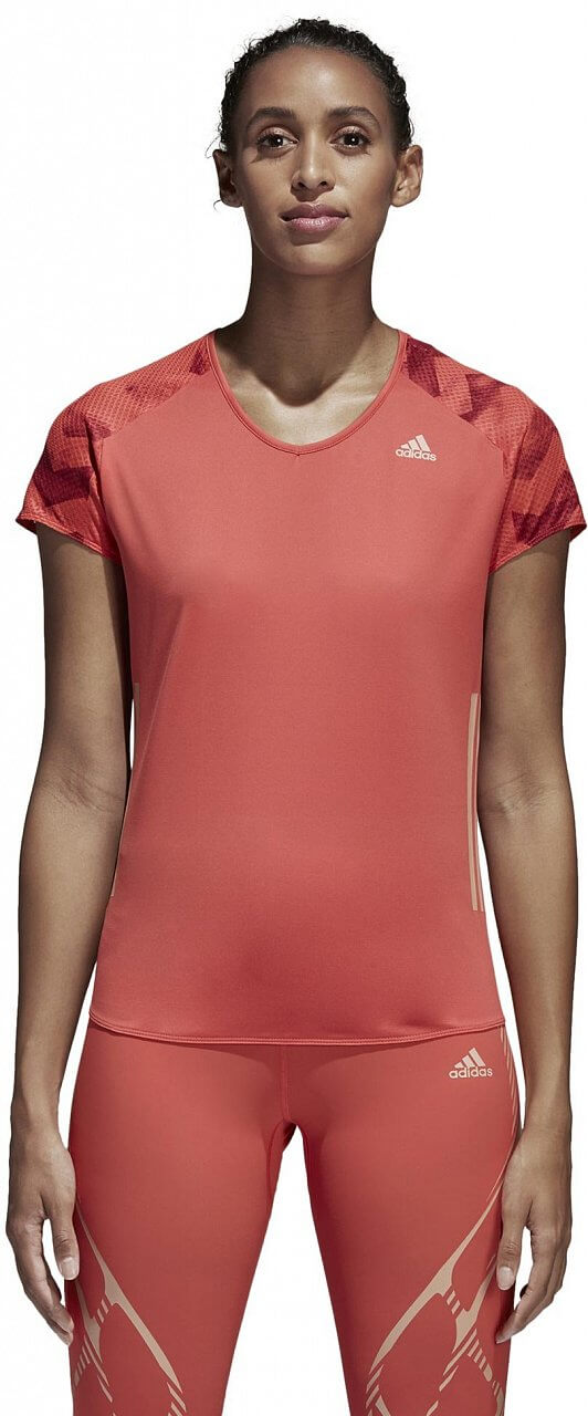 Dámské běžecké tričko adidas adizero Short Sleeve Tee Women