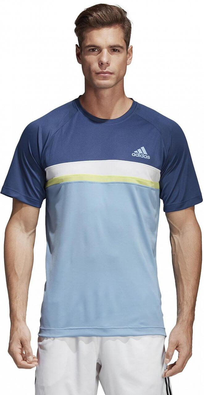 Pánské tenisové tričko adidas Club Color Block Tee