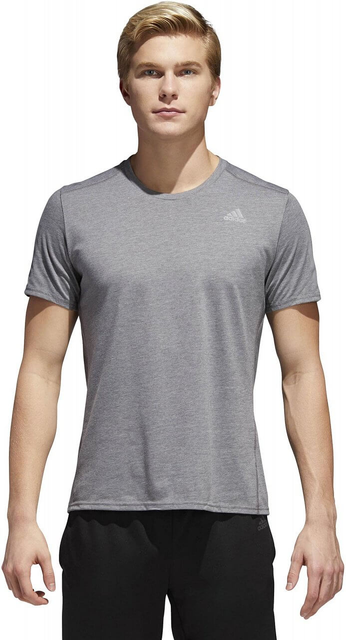 Pánske bežecké tričko adidas Response Soft Short Sleeve Tee Men