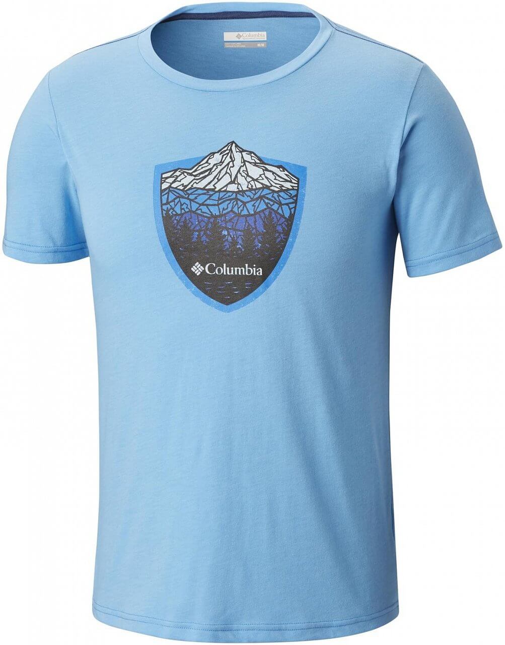 Pánské sportovní tričko Columbia Hillvalley Forest Short Sleeve Tee