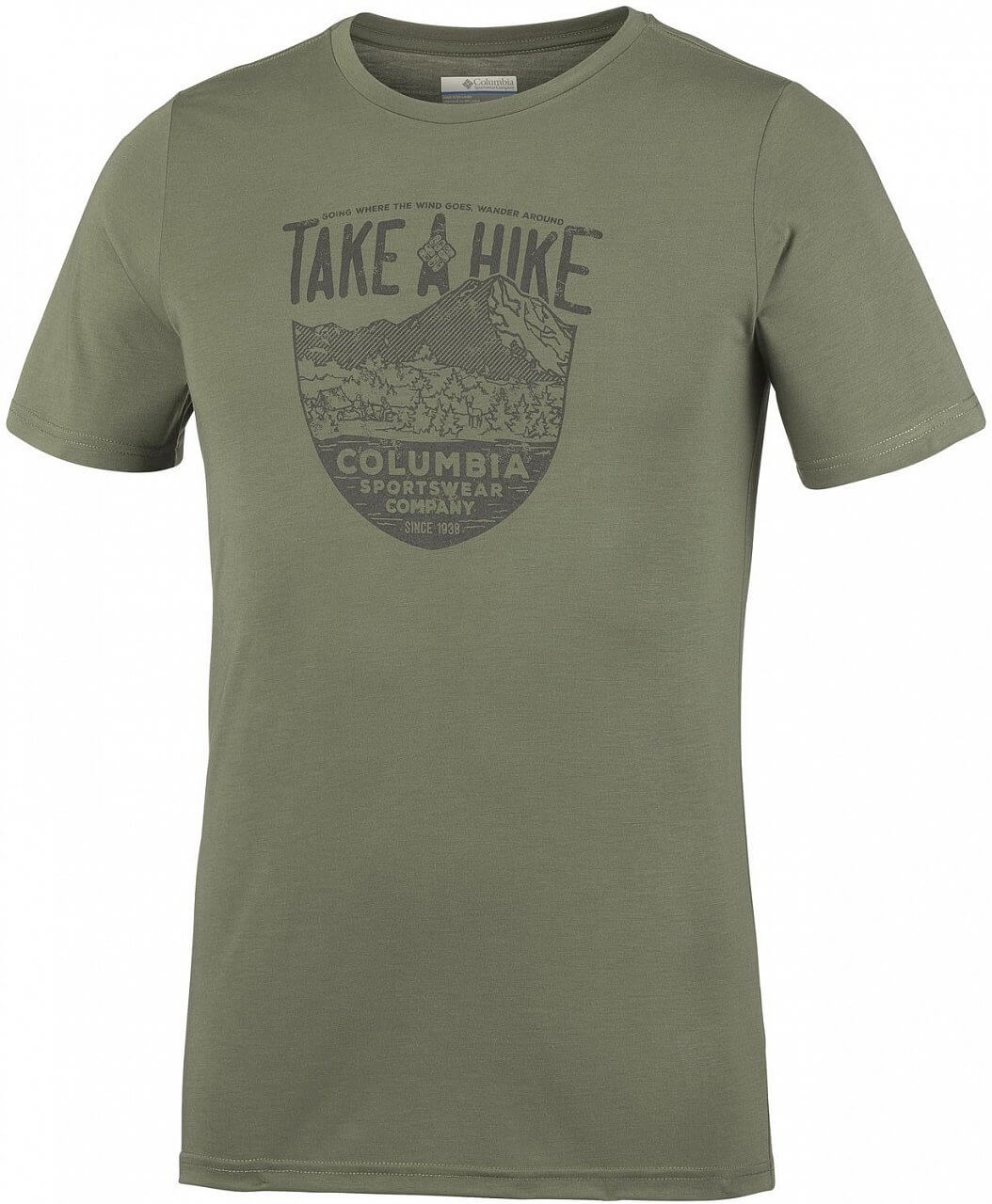 Pánské sportovní tričko Columbia Laney Hill Short Sleeve Tee