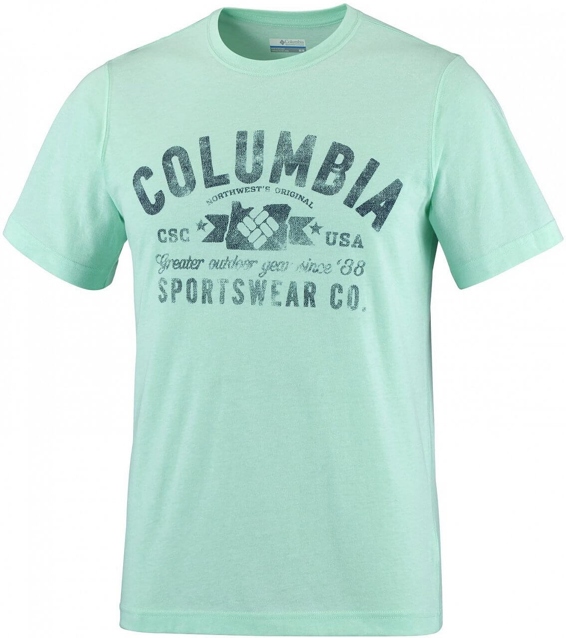 Pánské sportovní tričko Columbia CSC EU Round Bend Tee