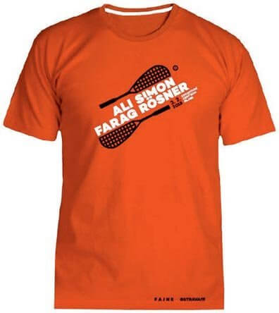 Športové tričko Oliver tričko Simon Rösner oranžovej